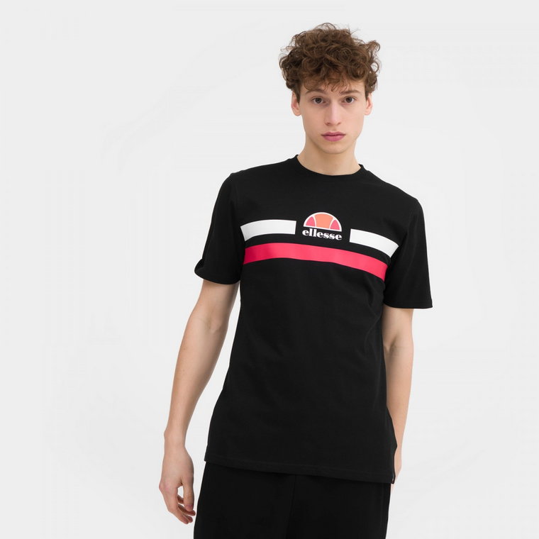 Męski t-shirt z nadrukiem ELLESSE Aprel - czarny