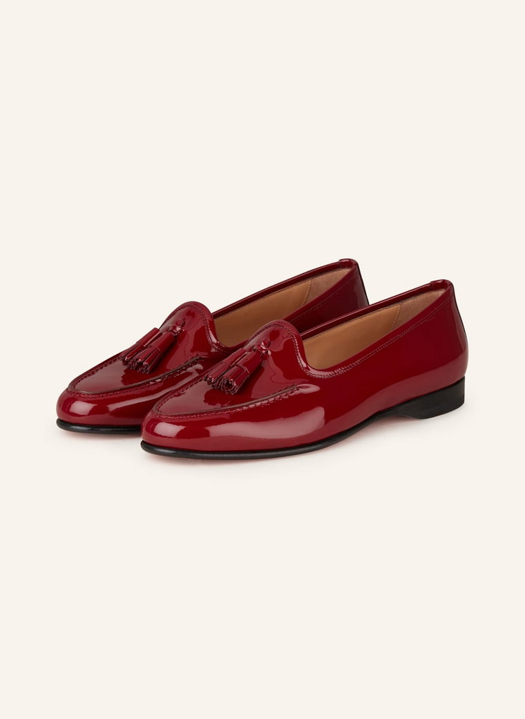 Santoni Loafersy Andrea rot