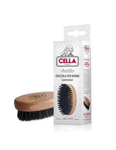 Cella, szczotka do brody beard brush, 8,5x4,5 cm