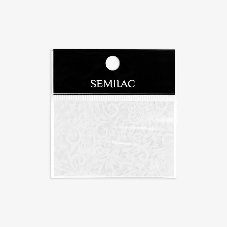 13 Folia transferowa Semilac White Lace