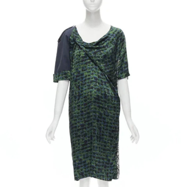 Pre-owned Silk dresses Dries van Noten Pre-owned