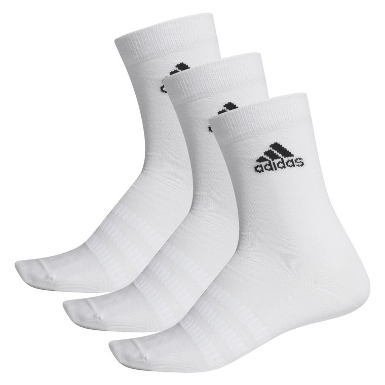 Skarpety sportowe dla dzieci adidas Light Crew 3p DZ9393