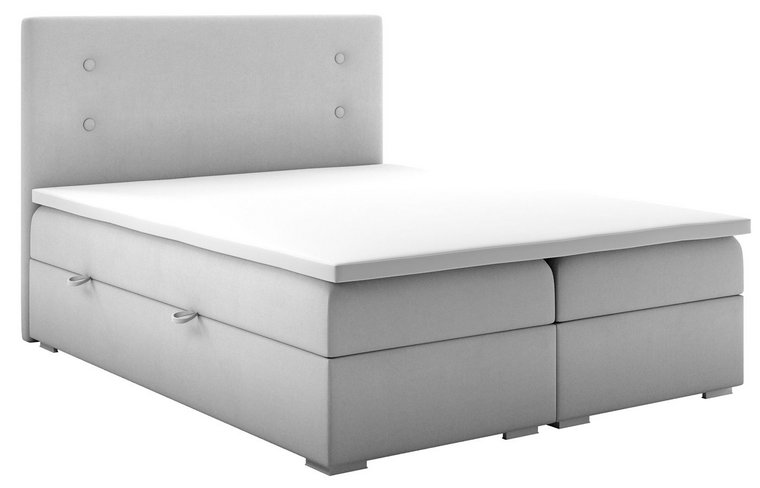 Podwójne łóżko boxspring Rilla 140x200 - 32 kolory