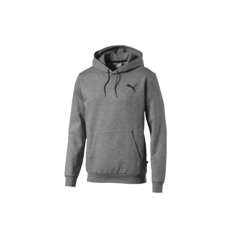 Puma ESS Hoody FL Small Logo, męska bluza, szara