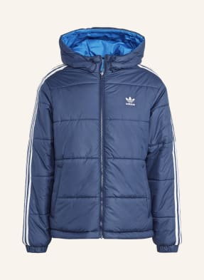 Adidas Originals Dwustronna Kurtka Pikowana Adicolor blau