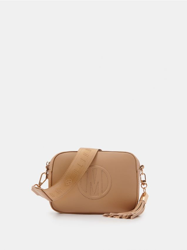 Mohito - Beżowa torebka crossbody z chwostem - beżowy