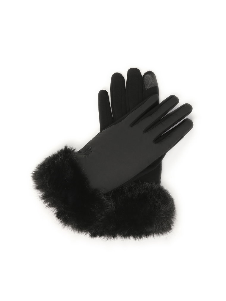 Klasyczne rękawiczki damskie z ociepleniem