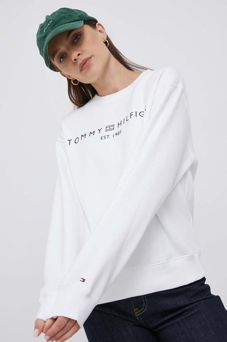 Tommy Hilfiger bluza damska kolor biały