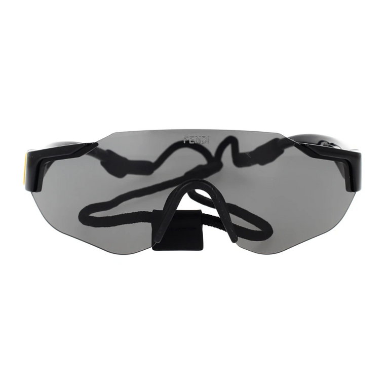 Czarne okulary przeciwsłoneczne Ss23 dla kobiet, stylowe i wysokiej jakości Fendi