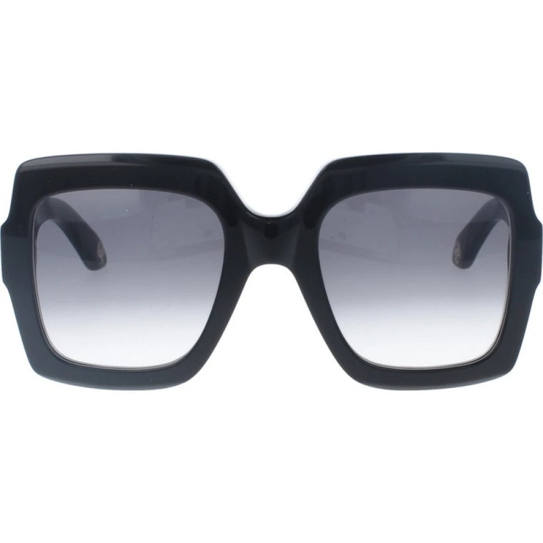Stylowe okulary przeciwsłoneczne z unikalnym wzorem Roberto Cavalli