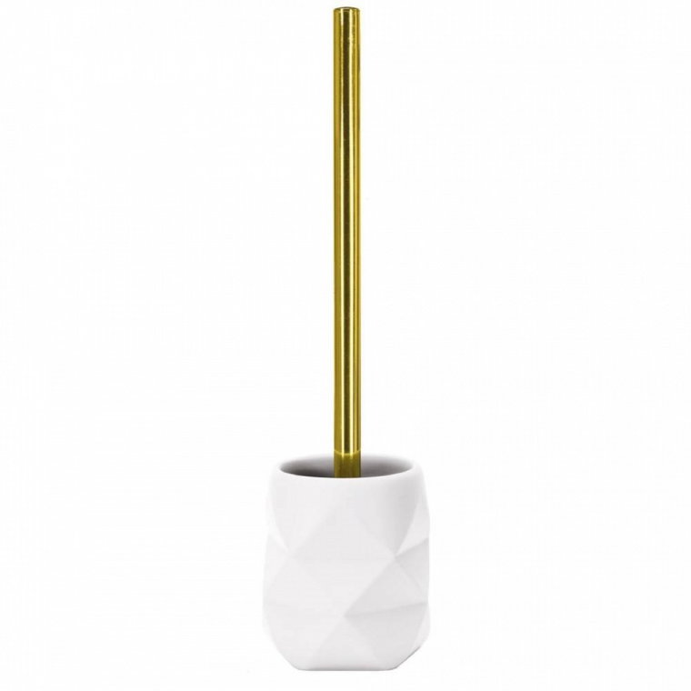 Szczotka WC ze stojakiem biała Kleine Wolke Golden Crackle  kod: 8431100856