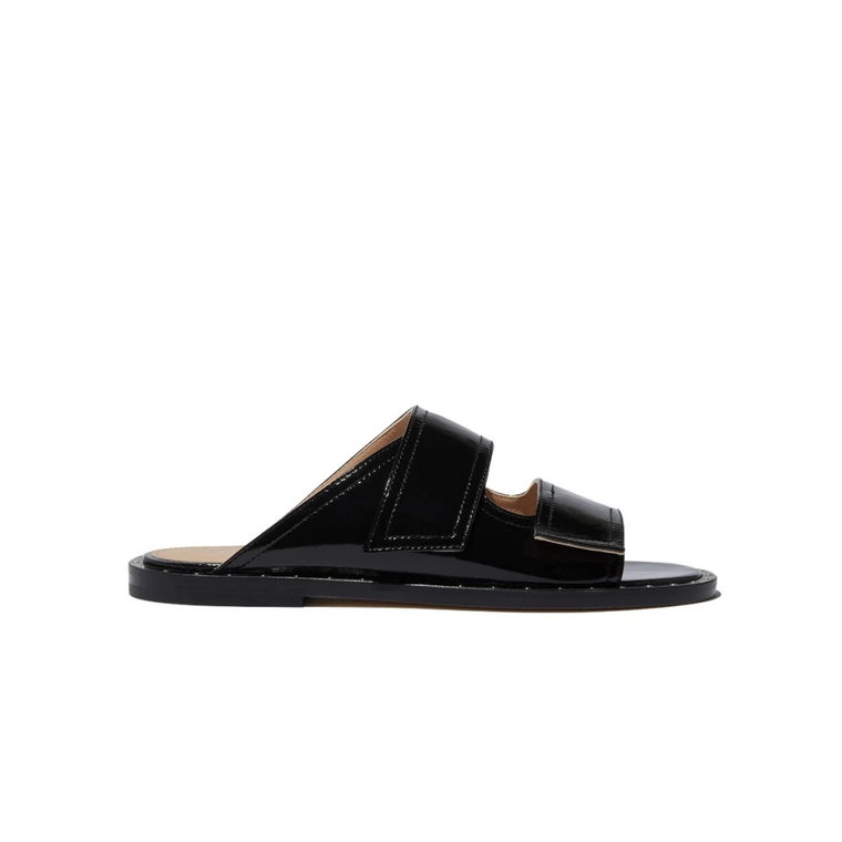 Karen Patent Sliders Scarosso