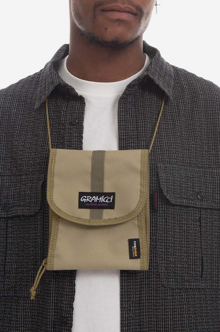 Gramicci saszetka Cordura Neck Pouch kolor beżowy G3SB.085-beige