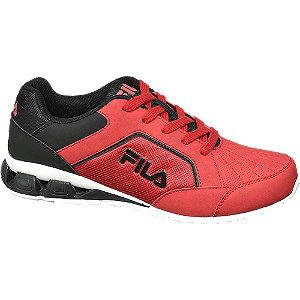 Czerwono-czarne sneakersy męskie fila - Męskie - Kolor: Czerwone - Rozmiar: 45
