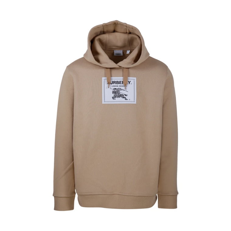 Wygodny Lyttel Label Hoodie dla Mężczyzn Burberry