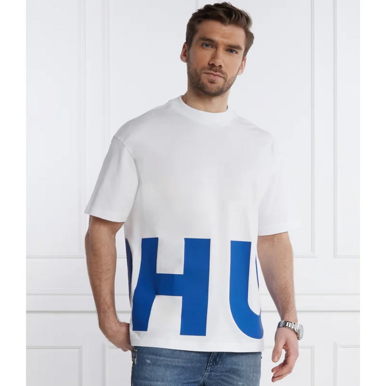 Hugo Blue T-shirt Nannavaro | Oversize fit