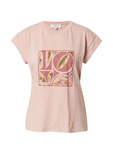 Maison 123 Koszulka 'FANNIE'  piaskowy / oliwkowy / różowy pudrowy / stary róż