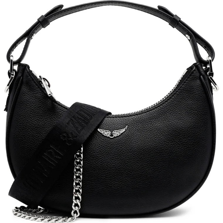 Zadig&Voltaire Skórzane hobo