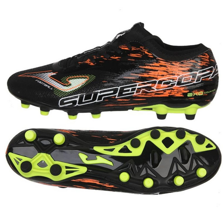 Buty piłkarskie Joma Super Copa 2301 Fg M SUPS2301FG czarne czarne