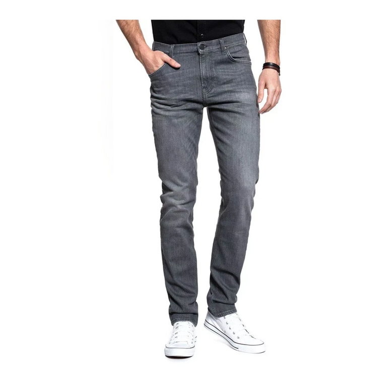 Szare dżinsy Slim Fit Lee