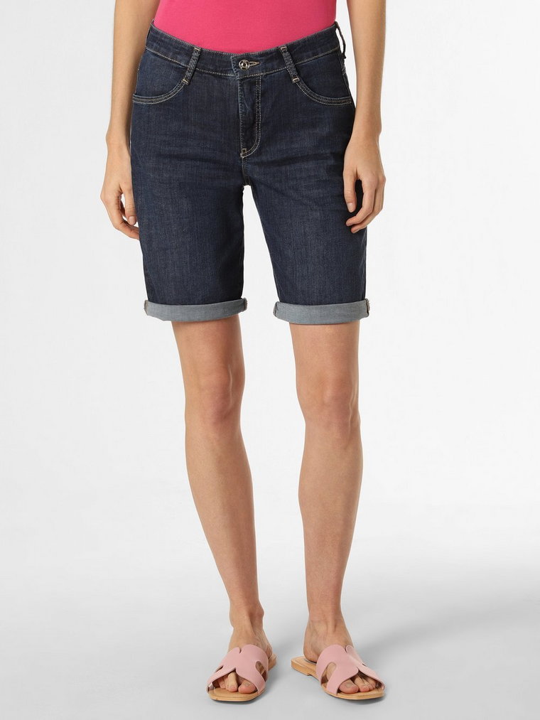 MAC - Damskie spodenki jeansowe  Shorty, niebieski
