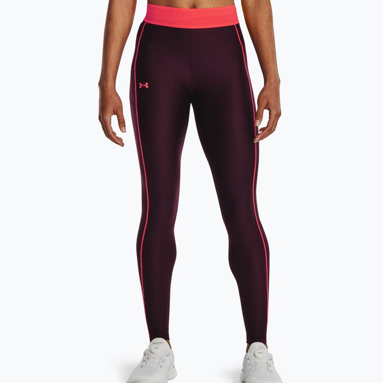 Legginsy damskie Under Armour Branded WB dark maroon/beta | WYSYŁKA W 24H | 30 DNI NA ZWROT