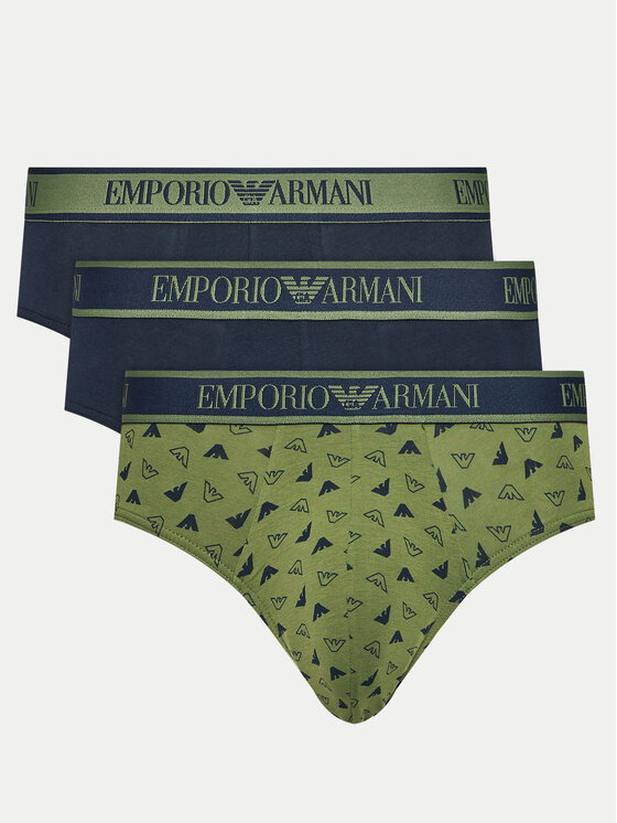 Komplet 3 par slipów Emporio Armani Underwear