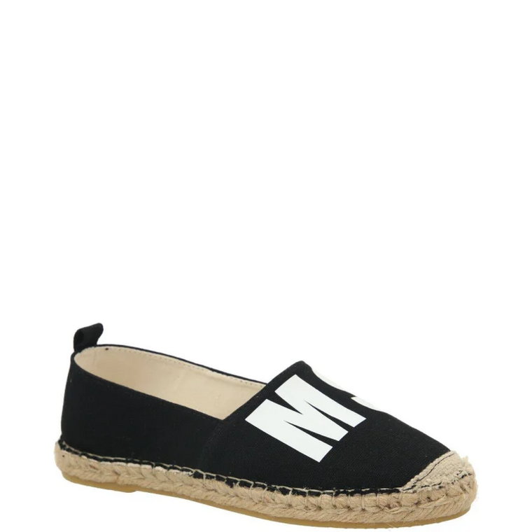 MSGM Espadryle | z dodatkiem skóry