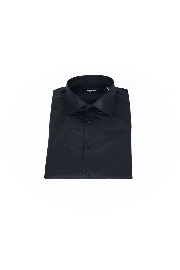 Koszula marki Baldinini Trend model YORK SPECIAL kolor Czarny. Odzież męska. Sezon: Cały rok