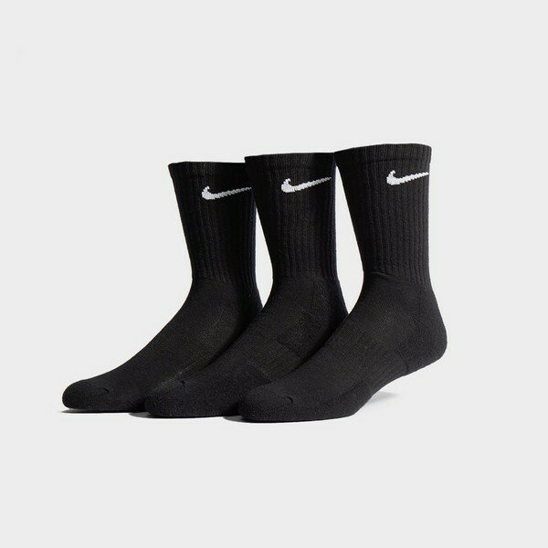 NIKE 3-PACK CUSHIONED CREW SOCKS