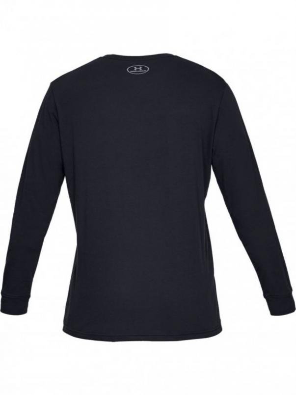 Męski longsleeve UNDER ARMOUR SPORTSTYLE LEFT CHEST LS - czarny