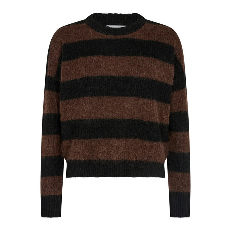 Cozycc Stripe O-Knit Sweter Co'Couture