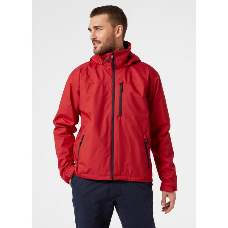 Męska kurtka Helly Hansen Crew Hooded Jacket red - M