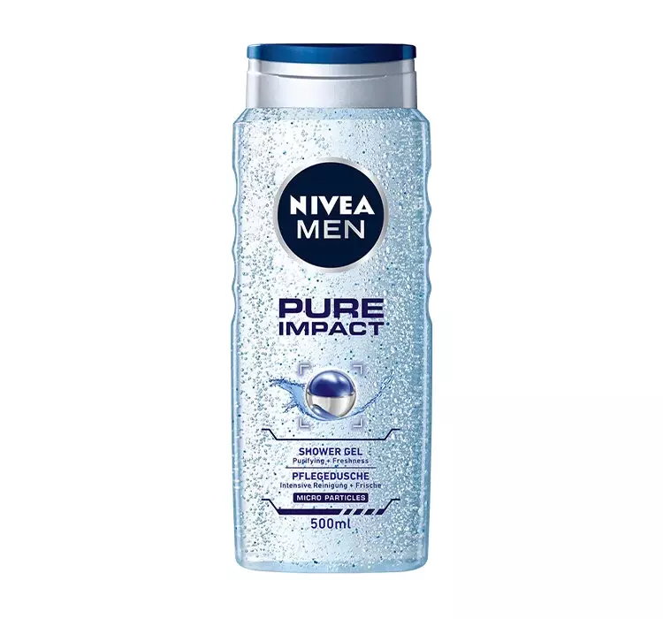 NIVEA MEN PURE IMPACT 3IN1 ŻEL POD PRYSZNIC DLA MĘŻCZYZN 500ML