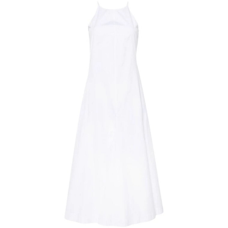 Sukienka Sportmax z białej bawełny Max Mara