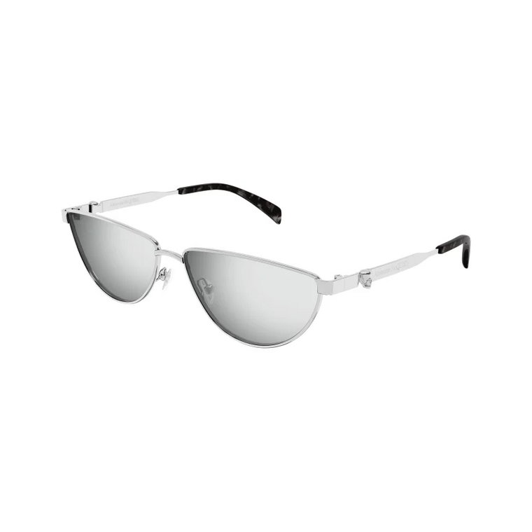 Alexander McQueen Okulary przeciwsłoneczne AM0456S-004 60 METAL