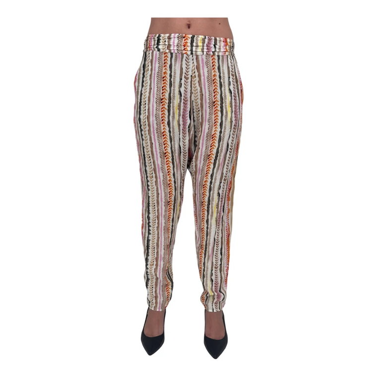 Sunset Stripe Skinny Spodnie Lala Berlin