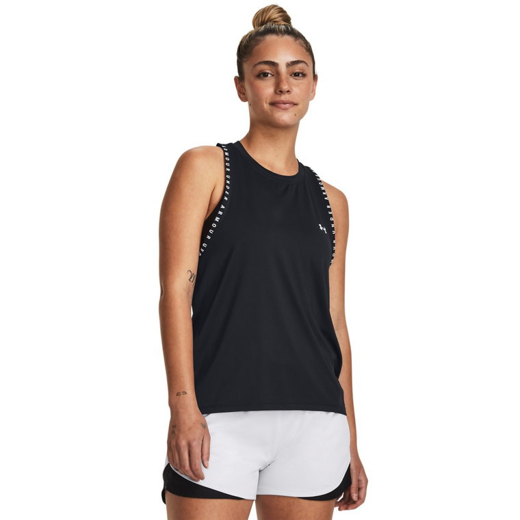 Damski top treningowy Under Armour Knockout Novelty Tank - czarny