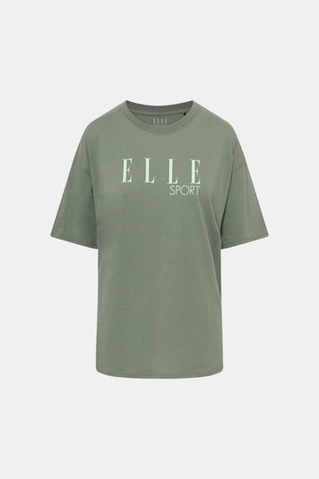 ELLE T-shirt - Zielony - Kobieta - S (S)