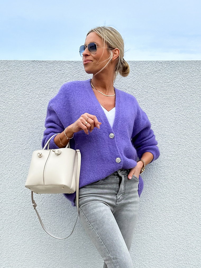 Sweter Diamond Easy Lavender