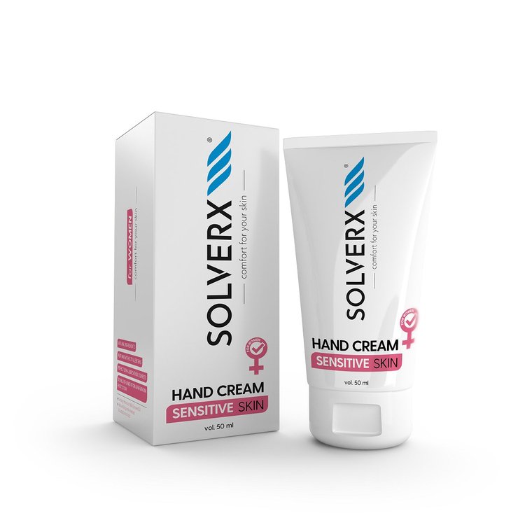 Solverx, Sensitive Skin, krem do rąk, 50 ml