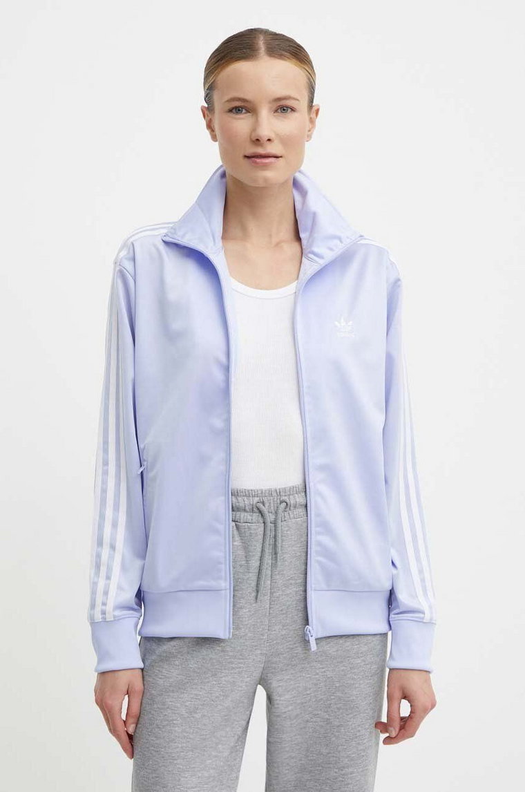 adidas Originals bluza damska kolor fioletowy z aplikacją IP0613