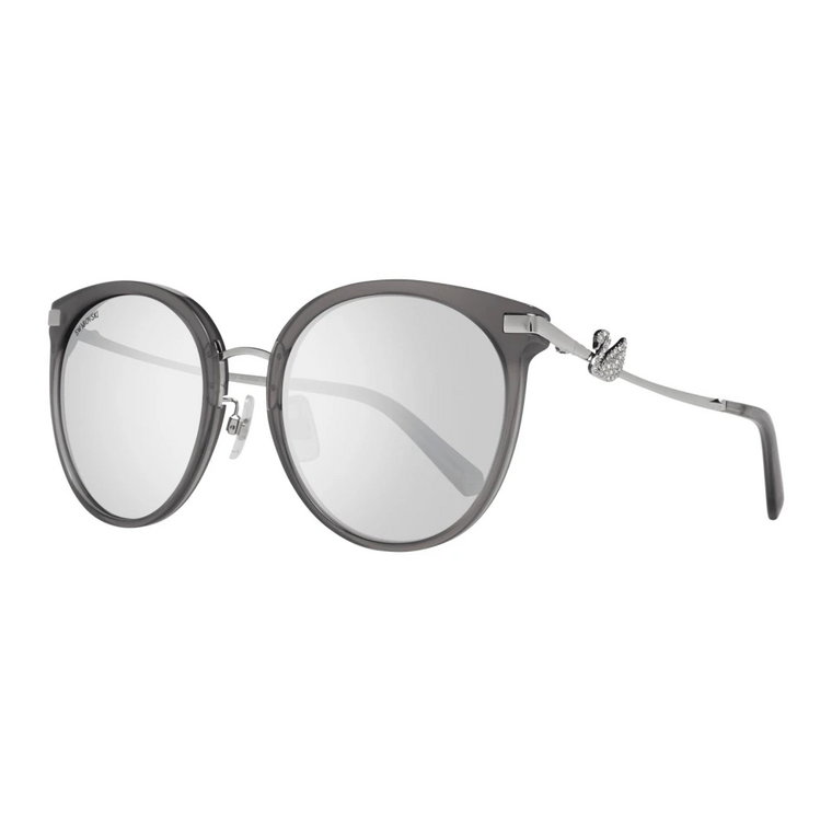 Gray Women Sunglasses Swarovski