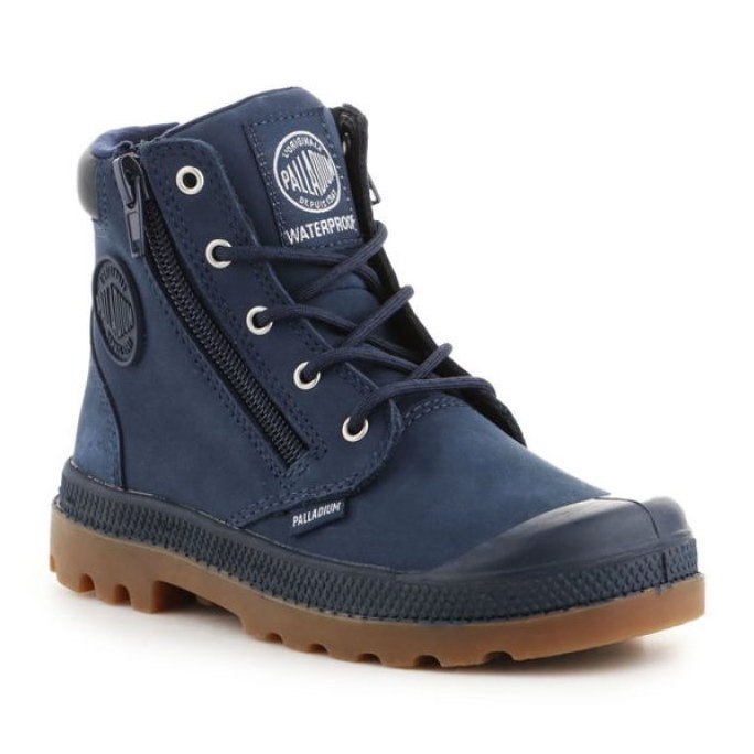 Buty Palladium Pampa Hi Cuff Wp K 53476-425-M granatowe