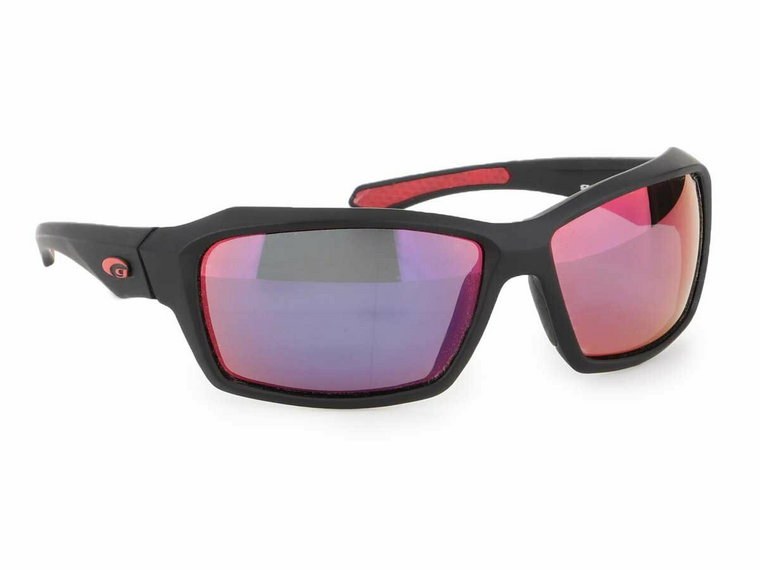 Okulary przeciwsłoneczne Goggle Matt Black E211-2P