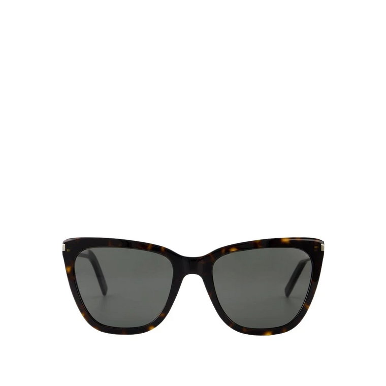 SL 548 Slim Sungles - Havana/Grey Okulary przeciwsłoneczne w stylu Cat-Eye Saint Laurent