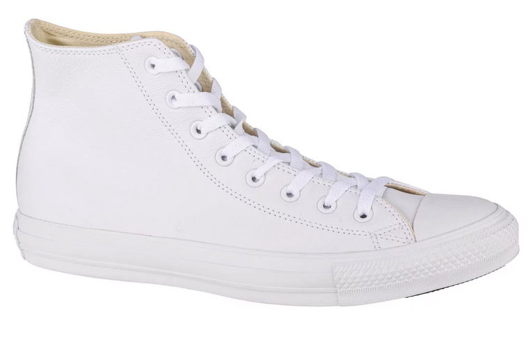 Converse Chuck Taylor HI 136822C, Męskie, Białe, trampki, skóra licowa, rozmiar: 46,5