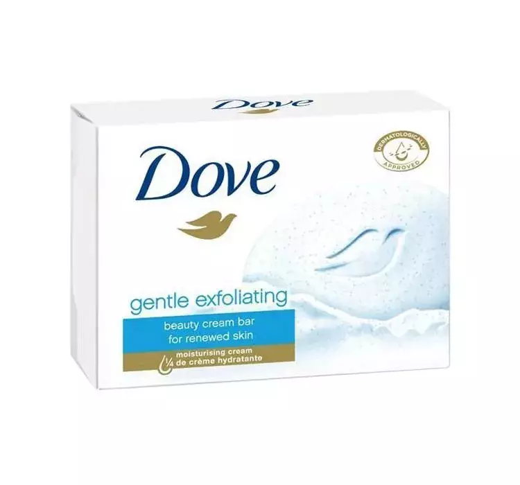 DOVE MYDŁO W KOSTCE DELIKATNY PEELING 100G