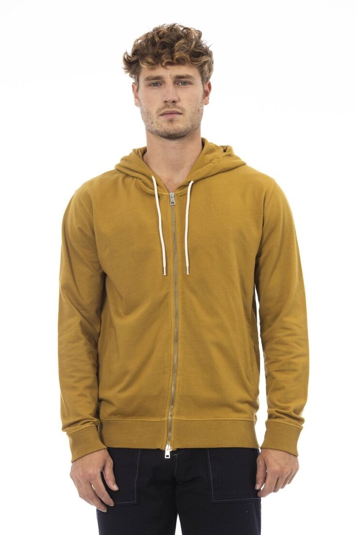 Bluza marki Alpha Studio model AU7521E kolor Brązowy. Odzież męska. Sezon: