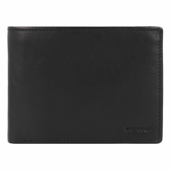 Valentino Five Portfel Ochrona RFID Skórzany 11 cm nero